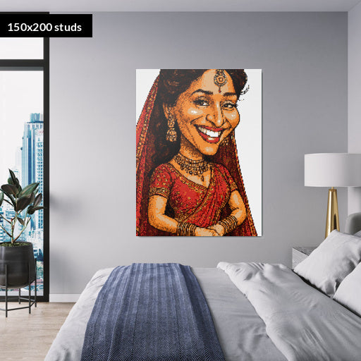 150*200studs, 120*160cm, 47,25*63inch