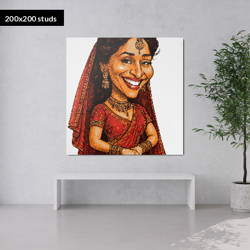 200*200studs, 160*160cm, 63*63inch