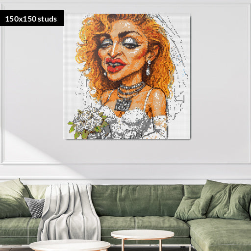 150*150studs, 120*120cm, 47,25*47,25inch