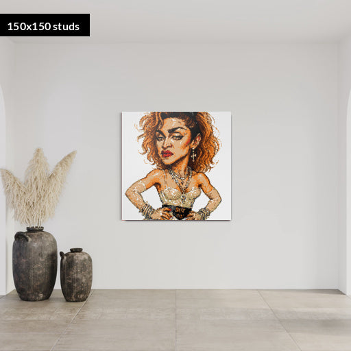 150*150studs, 120*120cm, 47,25*47,25inch