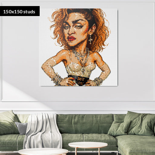 150*150studs, 120*120cm, 47,25*47,25inch