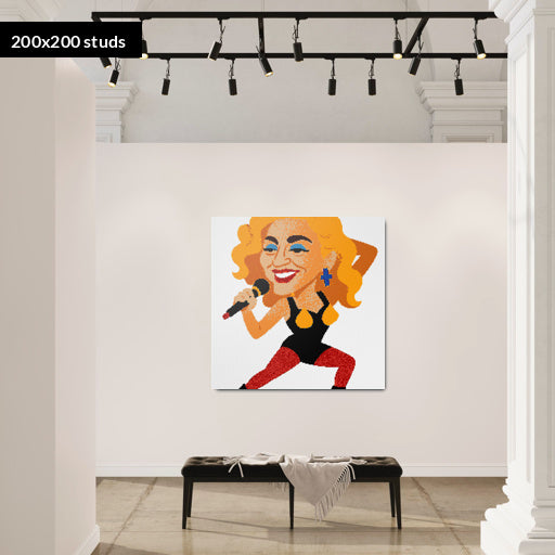 200*200studs, 160*160cm, 63*63inch