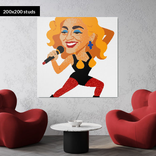 200*200studs, 160*160cm, 63*63inch