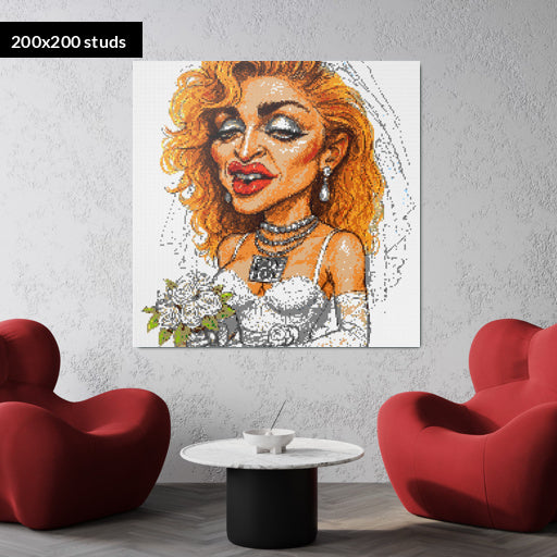 200*200studs, 160*160cm, 63*63inch