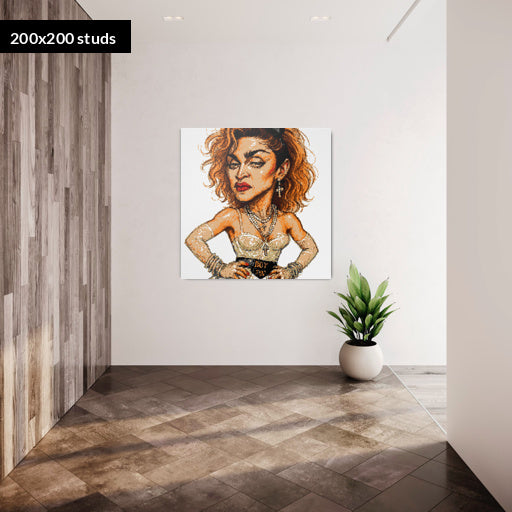 200*200studs, 160*160cm, 63*63inch