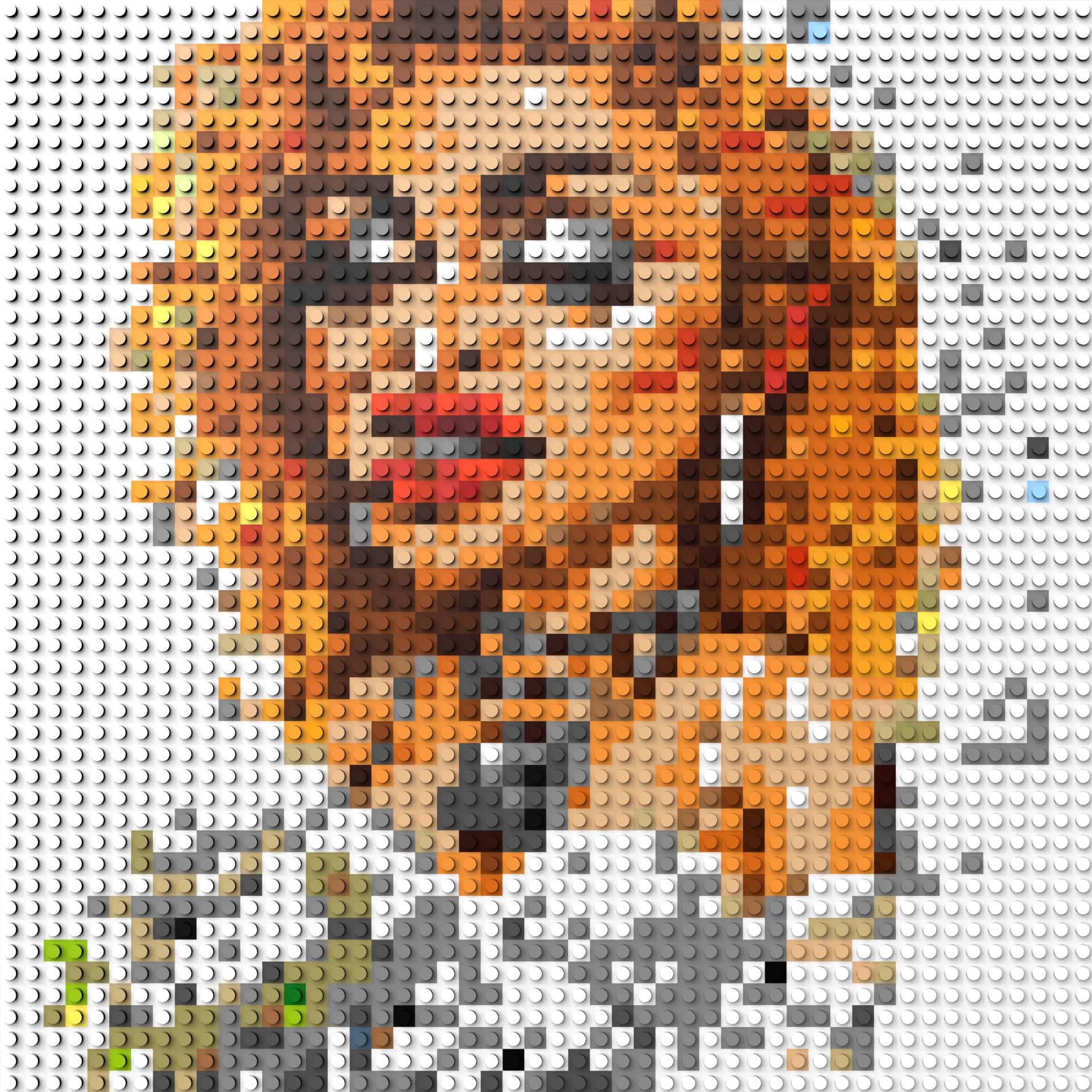 50*50studs, 40*40cm, 15,75*15,75inch