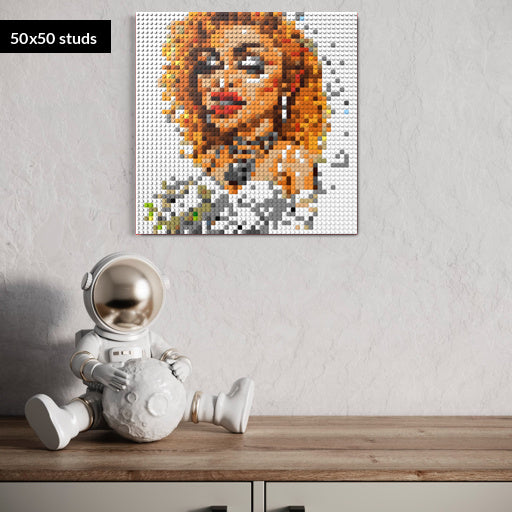 50*50studs, 40*40cm, 15,75*15,75inch