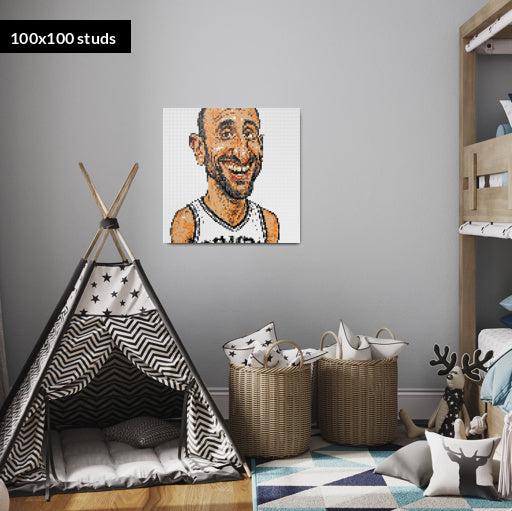 100*100studs, 80*80cm, 31,5*31,5inch