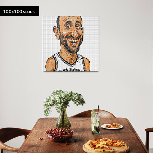 100*100studs, 80*80cm, 31,5*31,5inch