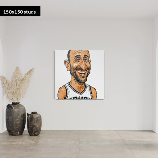 150*150studs, 120*120cm, 47,25*47,25inch