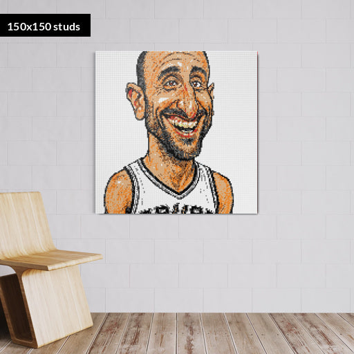 150*150studs, 120*120cm, 47,25*47,25inch