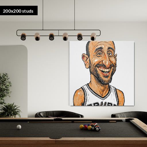 200*200studs, 160*160cm, 63*63inch