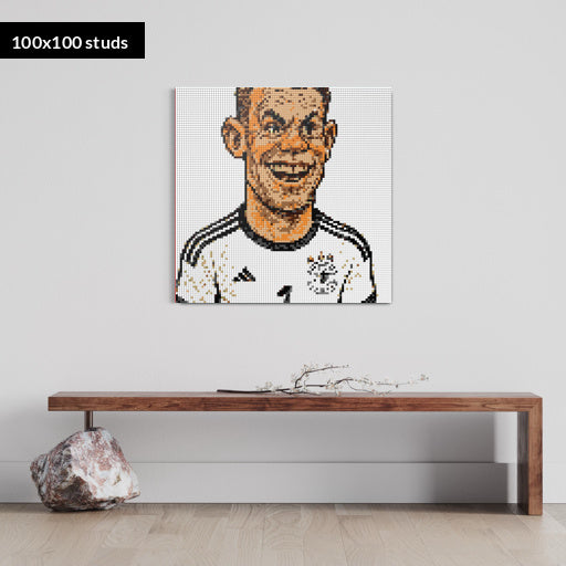 100*100studs, 80*80cm, 31,5*31,5inch