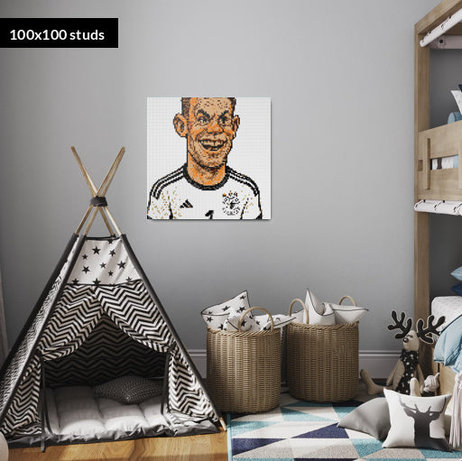 100*100studs, 80*80cm, 31,5*31,5inch