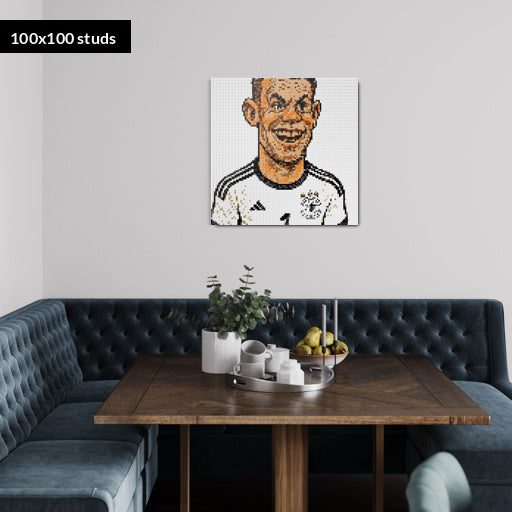 100*100studs, 80*80cm, 31,5*31,5inch