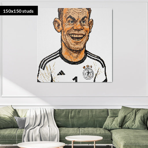 150*150studs, 120*120cm, 47,25*47,25inch