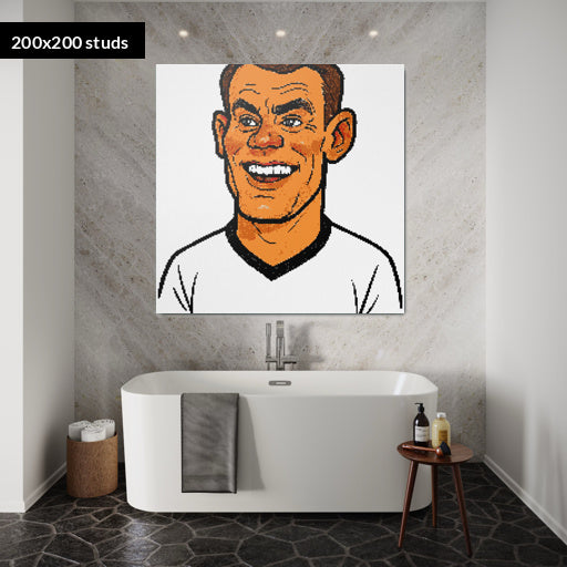 200*200studs, 160*160cm, 63*63inch