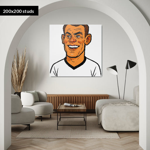 200*200studs, 160*160cm, 63*63inch