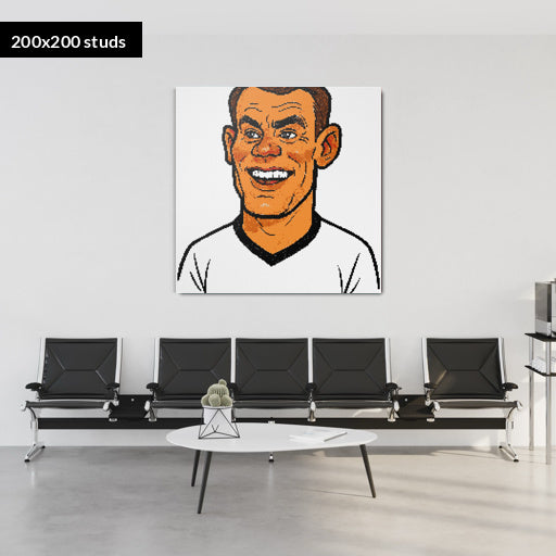 200*200studs, 160*160cm, 63*63inch