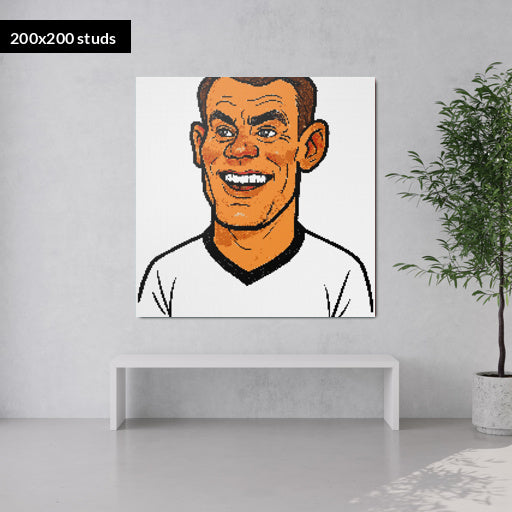 200*200studs, 160*160cm, 63*63inch