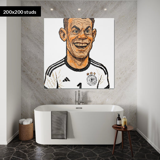 200*200studs, 160*160cm, 63*63inch