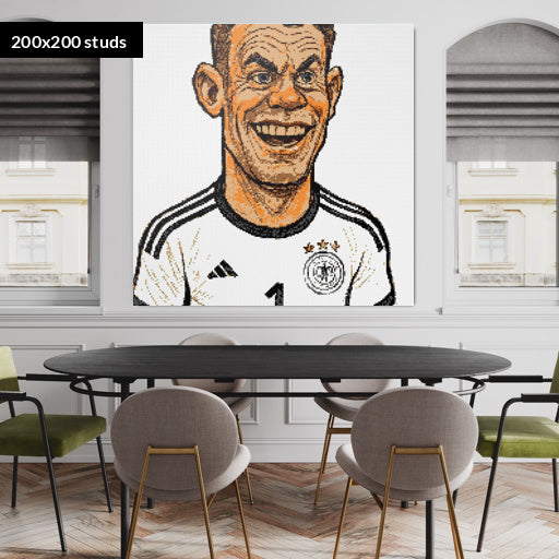 200*200studs, 160*160cm, 63*63inch