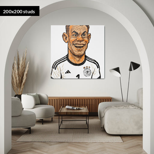 200*200studs, 160*160cm, 63*63inch