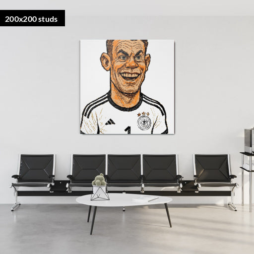 200*200studs, 160*160cm, 63*63inch