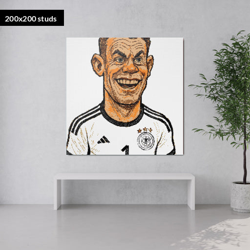 200*200studs, 160*160cm, 63*63inch