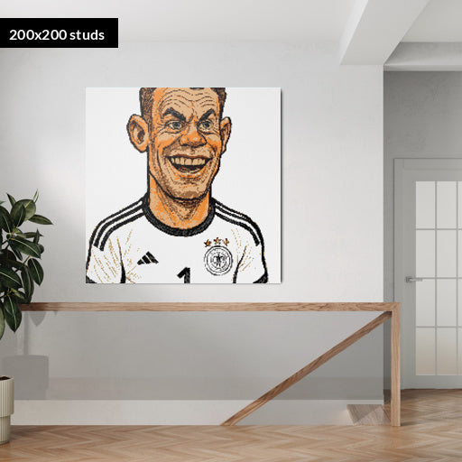 200*200studs, 160*160cm, 63*63inch