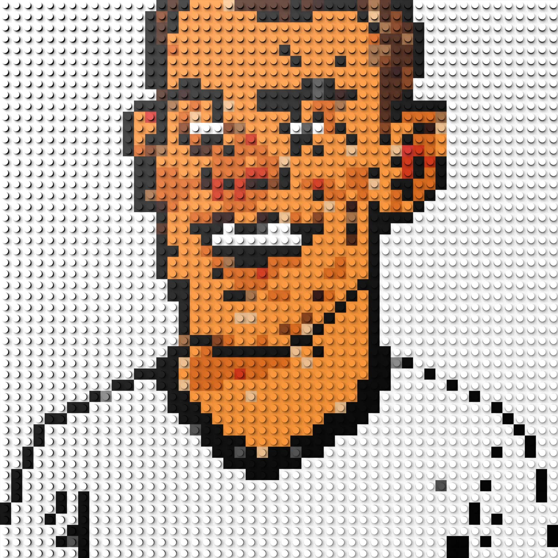 50*50studs, 40*40cm, 15,75*15,75inch