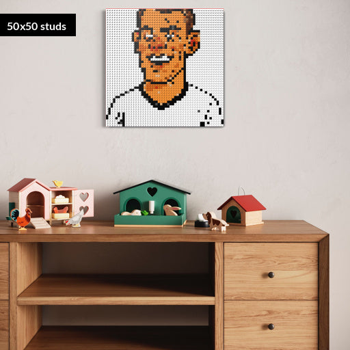 50*50studs, 40*40cm, 15,75*15,75inch