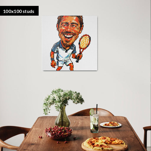 100*100studs, 80*80cm, 31,5*31,5inch