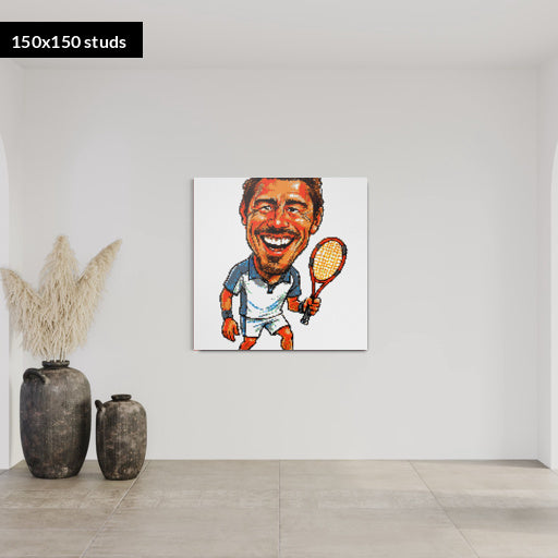 150*150studs, 120*120cm, 47,25*47,25inch