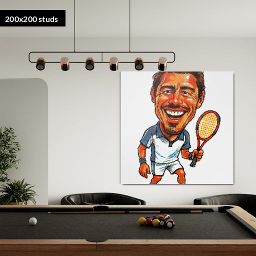 200*200studs, 160*160cm, 63*63inch