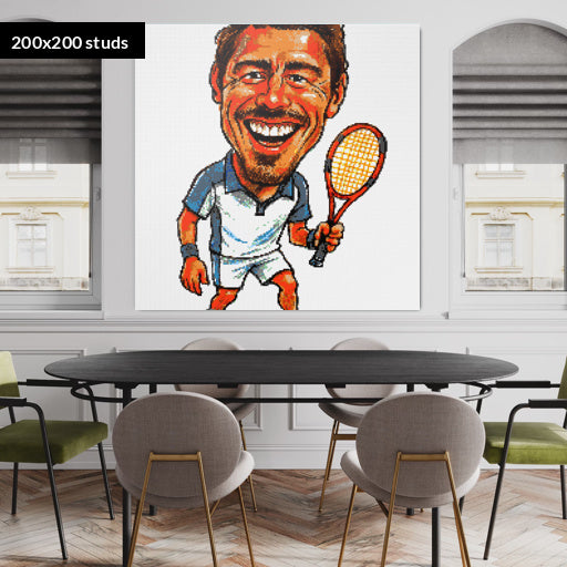 200*200studs, 160*160cm, 63*63inch