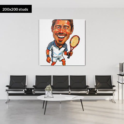 200*200studs, 160*160cm, 63*63inch