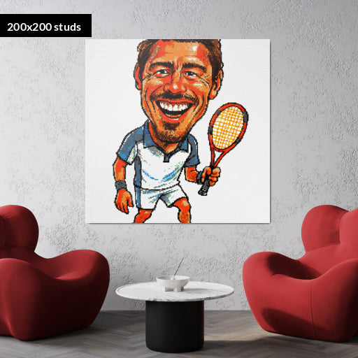 200*200studs, 160*160cm, 63*63inch