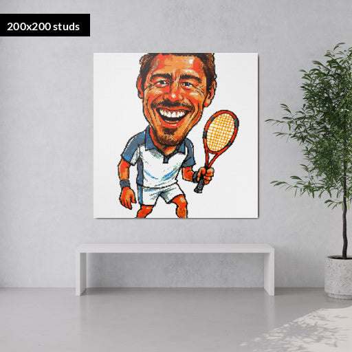 200*200studs, 160*160cm, 63*63inch