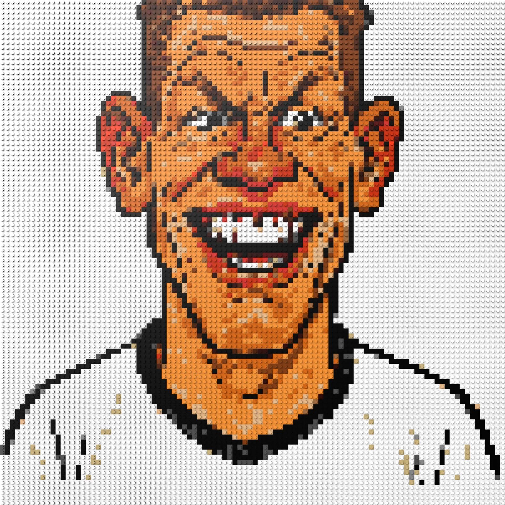 100*100studs, 80*80cm, 31,5*31,5inch