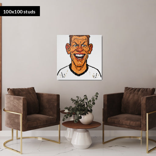 100*100studs, 80*80cm, 31,5*31,5inch