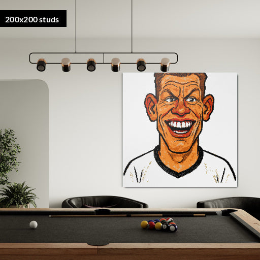 200*200studs, 160*160cm, 63*63inch