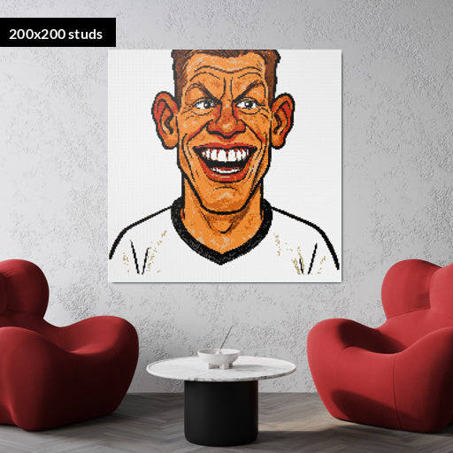 200*200studs, 160*160cm, 63*63inch