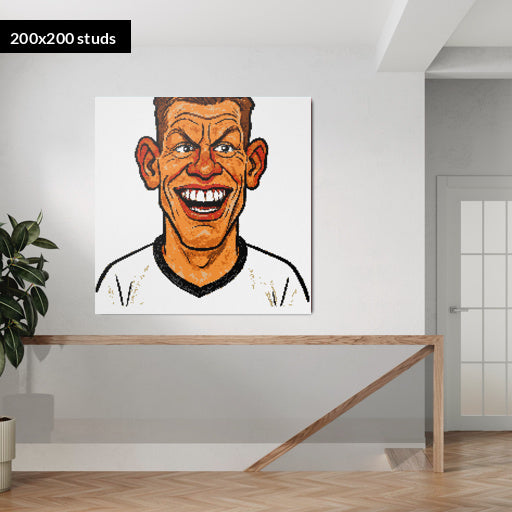 200*200studs, 160*160cm, 63*63inch