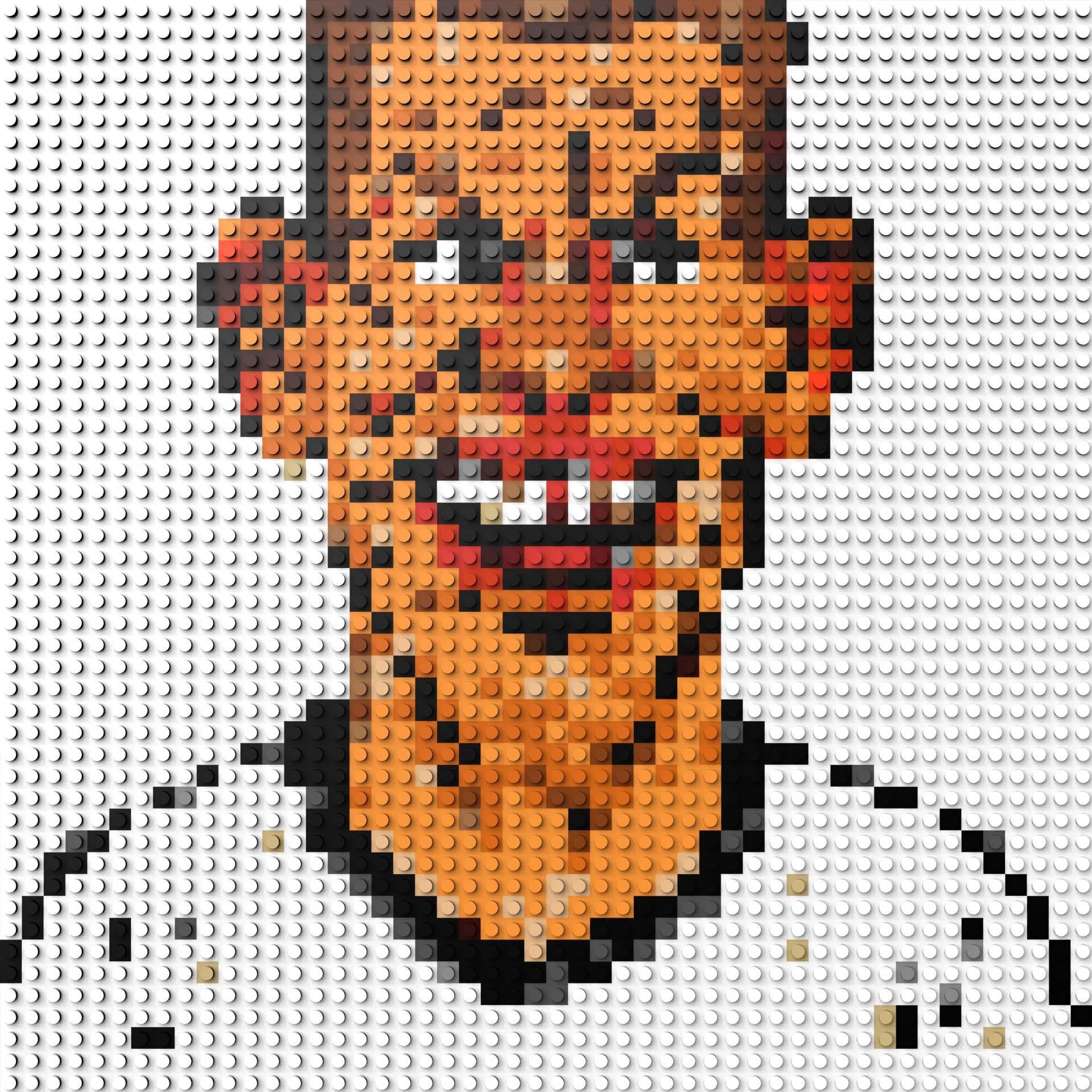 50*50studs, 40*40cm, 15,75*15,75inch