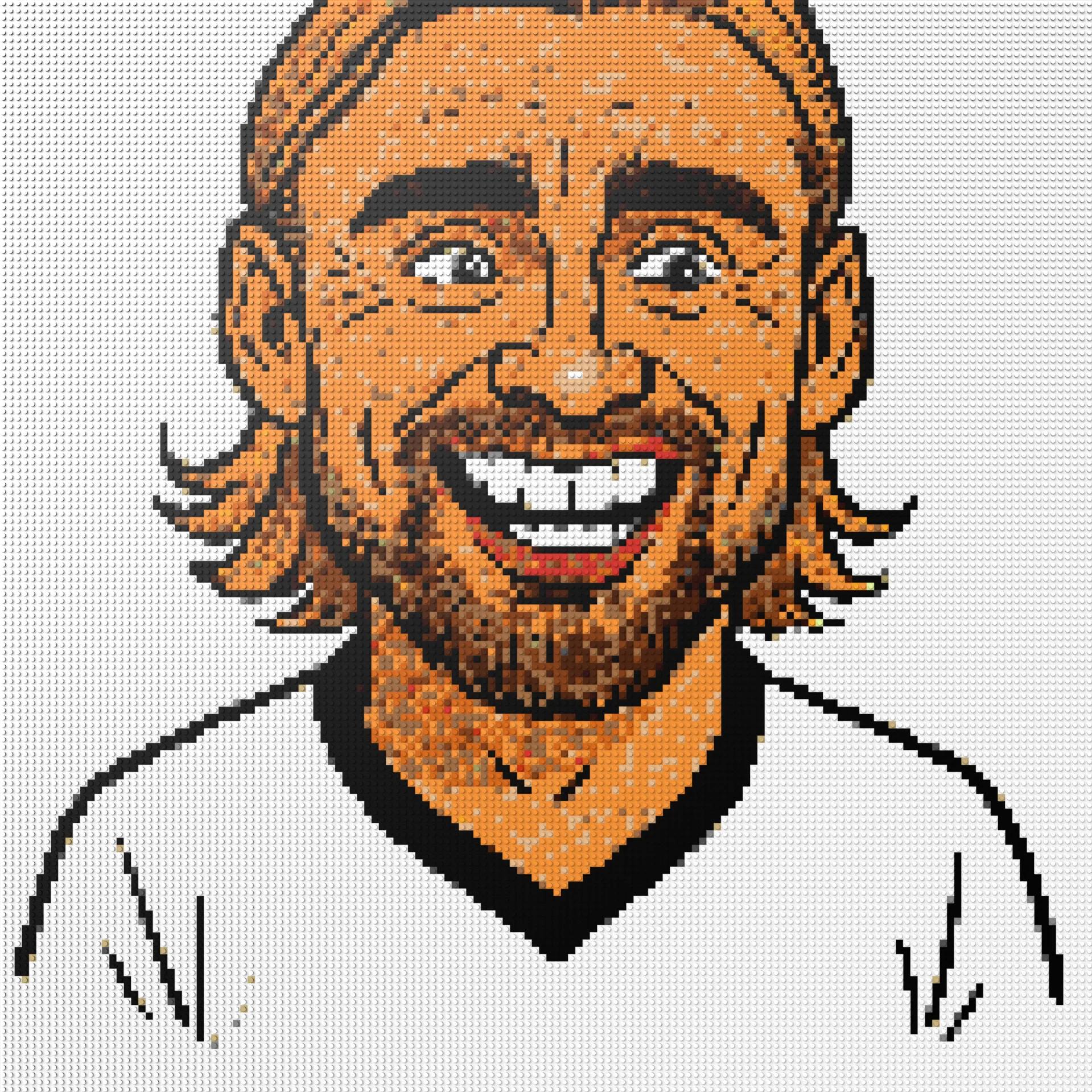 150*150studs, 120*120cm, 47,25*47,25inch