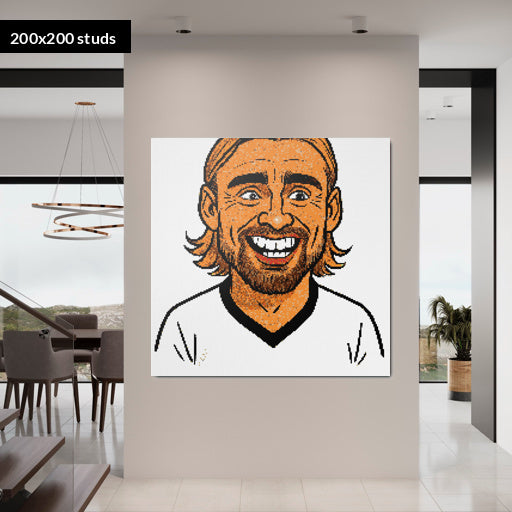 200*200studs, 160*160cm, 63*63inch