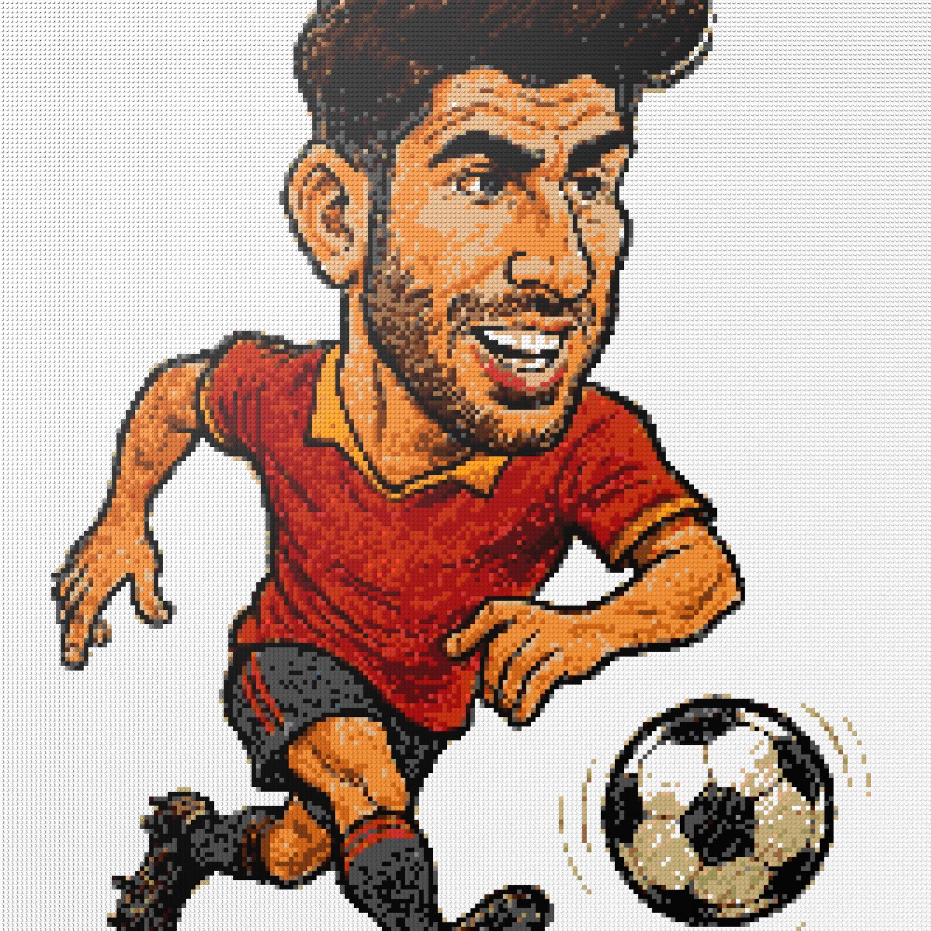 200*200studs, 160*160cm, 63*63inch