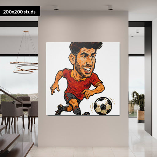 200*200studs, 160*160cm, 63*63inch