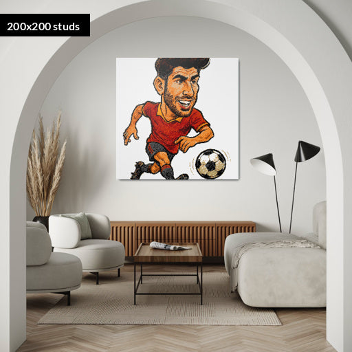 200*200studs, 160*160cm, 63*63inch